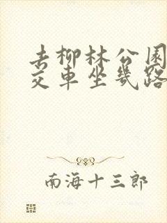 去柳林公园坐公交车坐几路