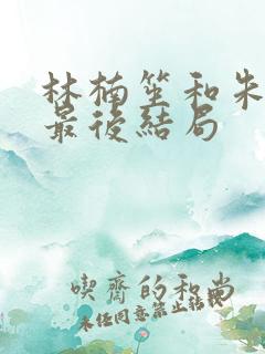 林楠笙和朱怡贞最后结局