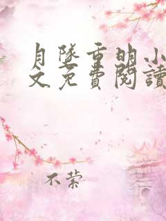 月坠重明小说全文免费阅读