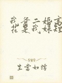 我爸二婚高冷校花是我妹短剧演员表