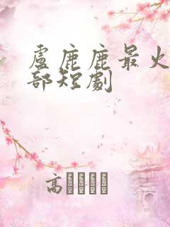 卢鹿鹿最火的十部短剧