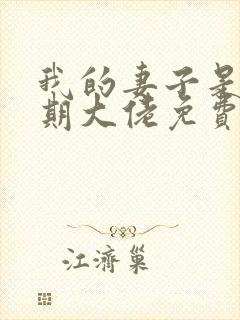 我的妻子是大乘期大佬免费下载