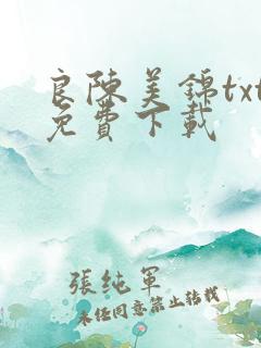 良陈美锦txt免费下载
