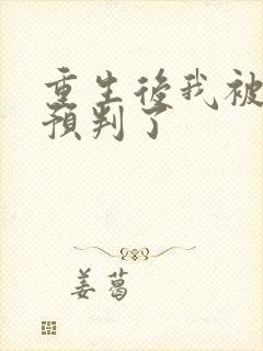 重生后我被渣攻预判了