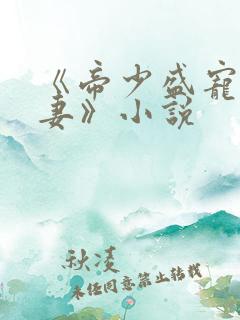 《帝少盛宠呆萌妻》小说