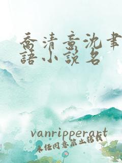 乔清意沈聿珩南语小说名