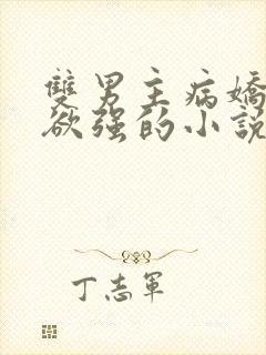 双男主病娇占有欲强的小说推荐