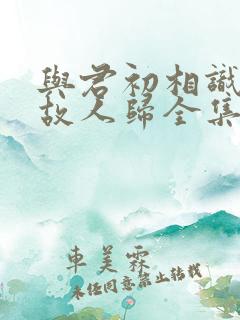 与君初相识犹如故人归全集免费