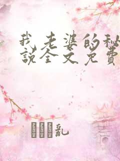 我老婆的秘密小说全文免费阅读