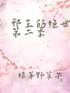 邪王的绝世毒妃第二季