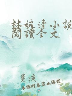 林婉清小说免费阅读全文