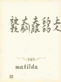 被丈夫的上司调教驯服的人妻