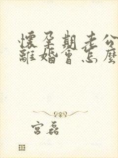 怀孕期老公出轨离婚会怎么判