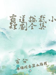 霸道总裁小娇妻短剧全集