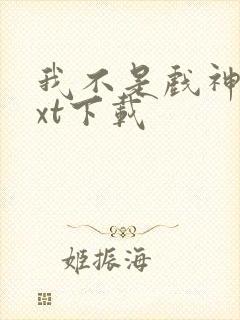 我不是戏神 txt下载