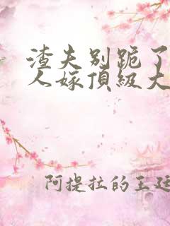 渣夫别跪了,夫人嫁顶级大佬显怀了小说免费