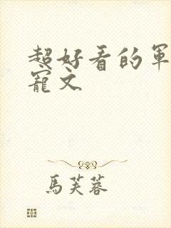 超好看的军婚甜宠文