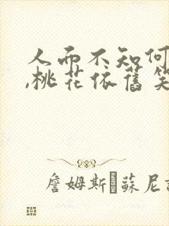 人面不知何处去,桃花依旧笑春风.什么意思