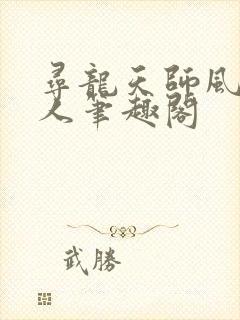 寻龙天师风尘散人笔趣阁