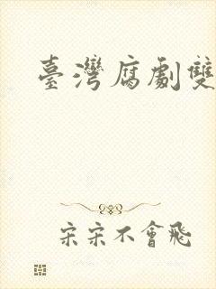 台湾腐剧双男主