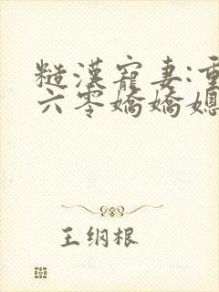 糙汉宠妻:重生六零娇娇媳在线阅读