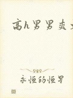 高h男男爽文
