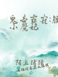 鬼帝霸宠:腹黑小魔妃