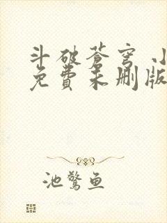 斗破苍穹 小说免费未删版