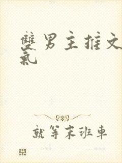 双男主推文一口气