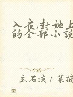 入夜,对她上瘾的全部小说