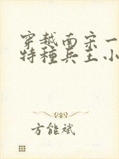 穿越南宋一猎户特种兵王小说