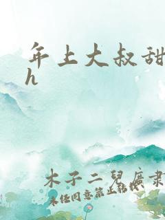 年上大叔甜宠文h