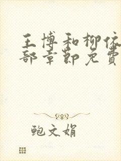 王博和柳依儿全部章节免费阅读