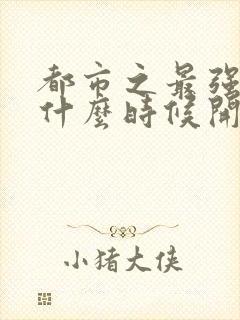 都市之最强狂兵什么时候开始出的