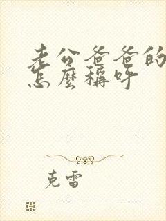 老公爸爸的妹妹怎么称呼