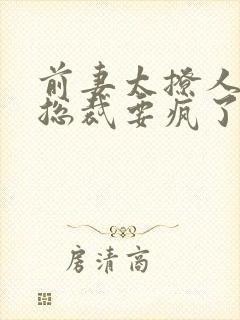 前妻太撩人禁欲总裁要疯了