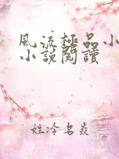风流极品小仙医小说阅读