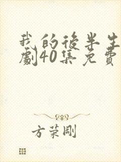 我的后半生电视剧40集免费