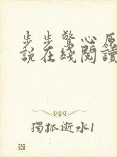 步步惊心原著小说在线阅读