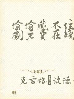 偷偷藏不住电视剧免费在线观看