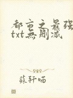 都市之最强狂兵txt无删减