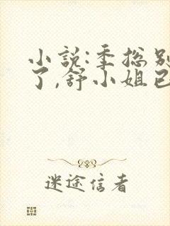 小说:季总别虐了,舒小姐已嫁人