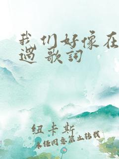 我们好像在哪见过 歌词