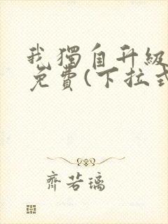 我独自升级漫画免费(下拉式)在线