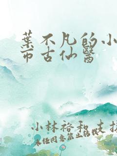 叶不凡的小说都市古仙医