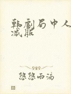 韩剧局中人无删减版