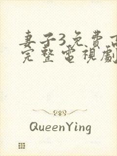 妻子3免费高清完整电视剧情