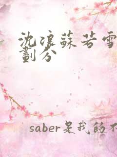 沈浪苏若雪境界划分