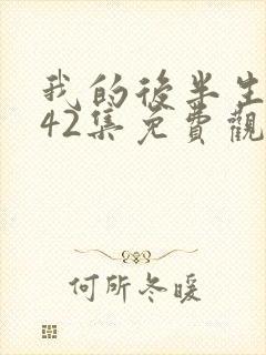 我的后半生1—42集免费观看
