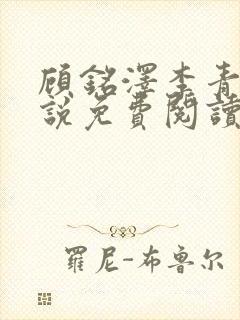 顾铭泽李青妍小说免费阅读最新章节